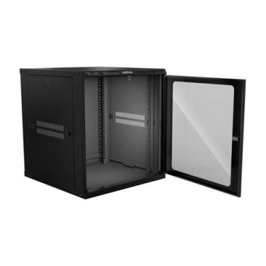 Imagem de Rack mrd 12u mini desmontável 12u 47cm comprimento intelbras