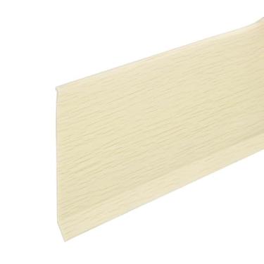 Imagem de HARFINGTON Acabamento de rodapé de 4,5 m x 10 cm, acabamento de moldagem flexível, base de parede de PVC autoadesivo, rodapés de base de enseada para canto de paredes, grão de madeira cáqui