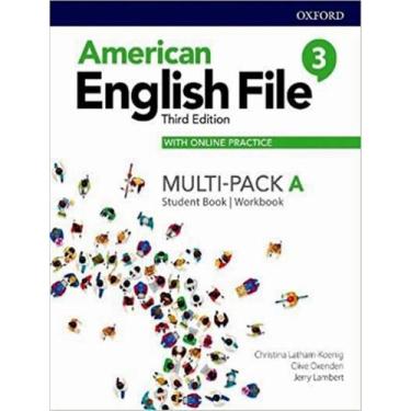 Imagem de Livro - American English File 3A Sb/Wb Multi-Pack With Online Practice