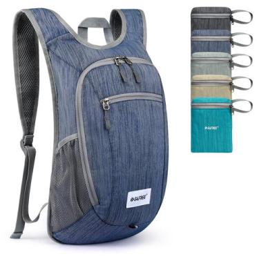 Imagem de Mochila G4Free Mochila 20L Dobrável Leve Azul Escuro
