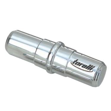 Imagem de Ganza aluminio polido pequeno chocalho profissional samba pagode chori