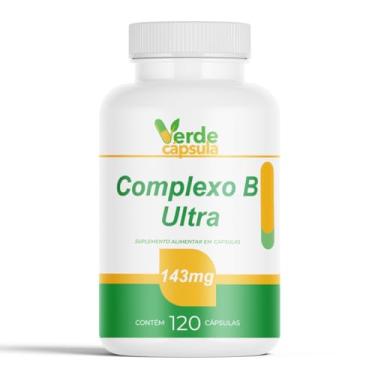 Imagem de Complexo B Concentrado 120 Cápsulas - Vitaminas B1 B2 B3 B5 B6 B12 - Suplemento Alimentar em Cápsulas - Verde Cápsula