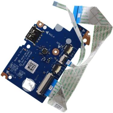 Imagem de Deal4GO Leitor de cartão SD USB Botão liga/desliga CMOS placa E/S 70GDM 53Y9J 8K3FX Substituição para Dell Inspiron 5493 5494 Vostro 3400 3401 3405
