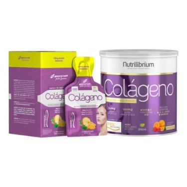 Imagem de Colágeno Hidrolisado Verisol Versão Pó 200g + Versão Gel 10 Sachês - N