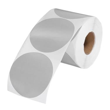 Imagem de PATIKIL 500 adesivos coloridos de pontos, adesivos circulares de 7,6 cm autoadesivos grandes etiquetas de codificação em branco redondo para etiquetar escritório, quintal, venda de garagem, casa