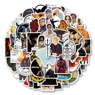 Imagem de 60pcs Adventure Movies Stickers Pack, Aesthetic Vinyl Waterproof Decals for Water Bottle,Laptop,Phone,Skateboard,Scrapbooking,Bumper Decor for Kids Teens Adults Fans for Party Supply Decor