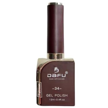 Imagem de Esmalte em Gel Coleção Embalagem Glamour 12ml  Dafu, GP 34
