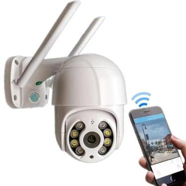 Imagem de Câmera Externa Ip Prova DÁgua Infravermelho Externa Wifi Hd Câmera DÁg