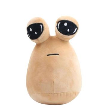 Imagem de Brinquedo de pelúcia BULINGNA Cute Pou Alien Stuffed Bicho 22 cm