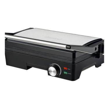 Imagem de Grill Midi 1.200w Inox Com 3 Aberturas Dh - Itatiaia, Preto, 110V