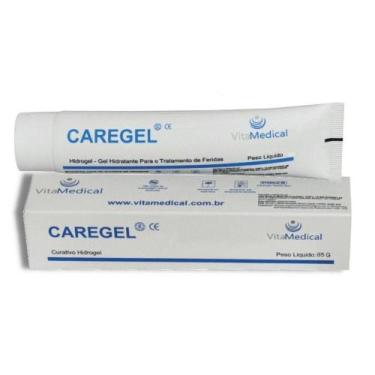 Imagem de Pomada Curativo Hidrogel Caregel - VITAMEDICAL - VITA MEDICAL