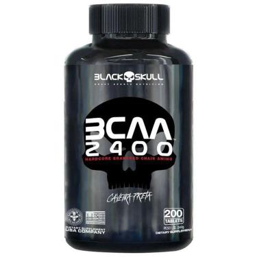 Imagem de BCAA 2400 200 TABLETES - BLACK SKULL-Unissex