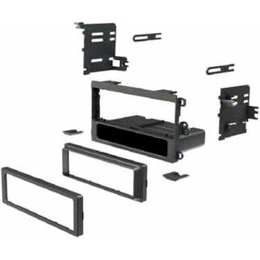 Imagem de Kit de painel de instalação estéreo para carro Single Din - Feito para Suzuki: 1998-2002 Esteem, 1992-1998 Sidekick, 1995-2001 Swift, 1999-2004 Vitara, 1999-2002 Grand Vitara, 2001-2002 XL-7; Feito