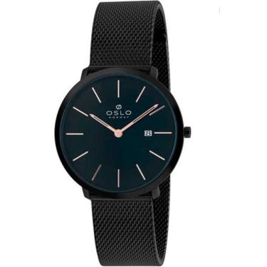 Imagem de Relógio Oslo Masculino - Ompsss9U0001 P1Px - Preta
