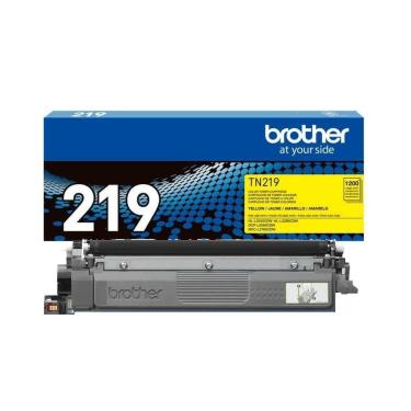 Imagem de Toner Brother Tn-219y Tn219 Amarelo autêntico Mfc-l3760cdw Hl-l3240cdw Dcp-l3560cdw 1.2k