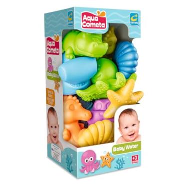 Imagem de Cometa Aqua Baby Water caixa com 10 bichinhos de 7 cm