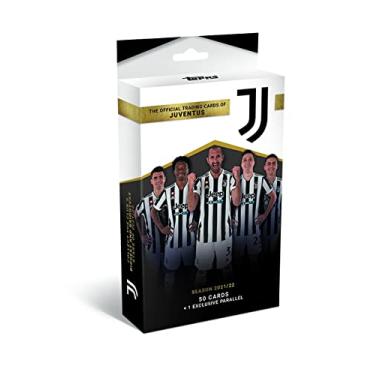 Imagem de Topps Conjunto oficial do time da Juventus, cartas de futebol 2021/22
