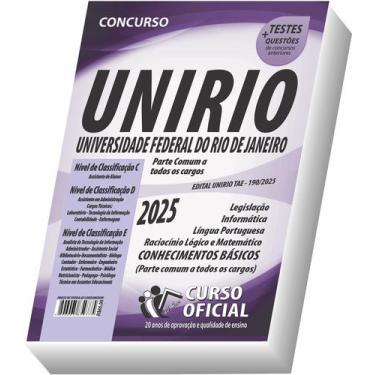 Imagem de Apostila UNIRIO Nível Médio, Técnico e Superior Parte Comum aos Cargos