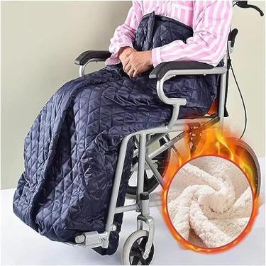 Imagem de Protetor de pés para cadeira de rodas à prova d'água - Iversal Aquecedor de cadeira de rodas Coveriversal Acessório para cadeiras de rodas