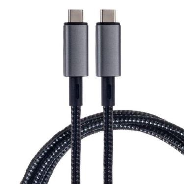 Imagem de Cabo USB-C para USB-C 3.1 Gen2 Macho - CIRILO CABOS, 1 MT