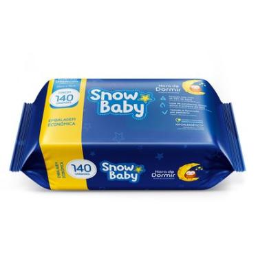 Imagem de TOALHA UMEDECIDA SNOW BABY HORA DE DORMIR C/ 140 UNIDADES