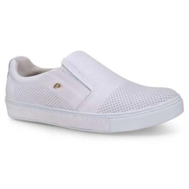 Imagem de Sapatênis Pegada Napa New Feminino - Branco