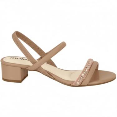 Imagem de Sandalia Salto Bloco Moleca Delicada Calce Facil 5259.846