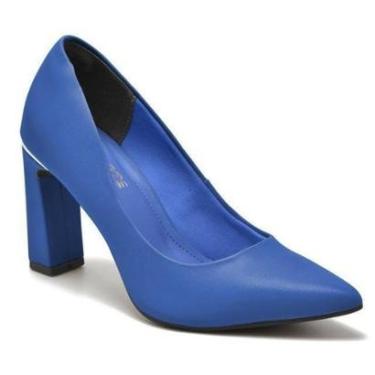 Imagem de Sapato Via Marte Salto Grosso Feminino 22-3601-01-Feminino