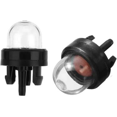 Imagem de 2 peças de bolhas de óleo de carburador encaixe de gasolina Primer bomba de lâmpada de combustível motosserra serra a gasolina, acessórios de motosserra