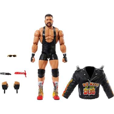 Imagem de Mattel WWE Elite Collection Action Figure & Accessories, Series #104 Rick Steiner 6-inch Collectible with 25 Articulation Points & Swappable Hands