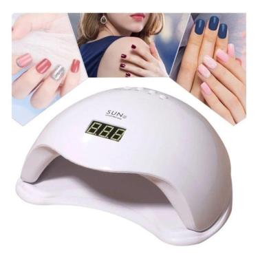 Imagem de Cabine Led Uv Para Unhas Com Timer Digital - Secagem Eficiente E Rápida