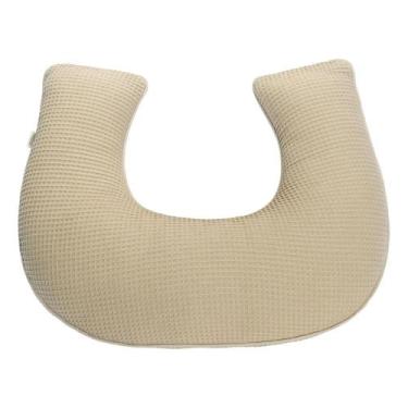 Imagem de Almofada Apoio de Amamentar Favo Exclusivo Waffle - 100% Algodão - 002