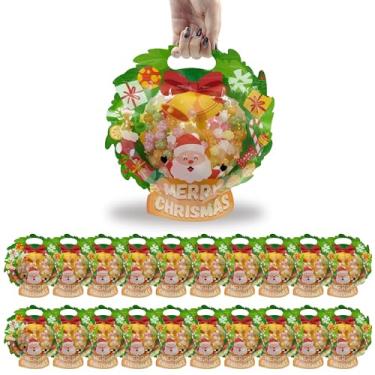 Imagem de Sacos de doces para árvore de Natal, 20 unidades (guirlanda de Natal grande)