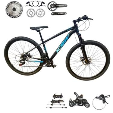 Imagem de Bicicleta Aro 29 Ksw Xlt 12 Velocidades Freio Hidraulico (PRETO/AZUL, 15)