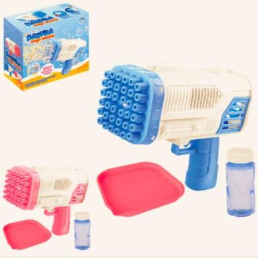 Imagem de Soprador de máquina de bolhas pistol de bolhas de 36 furos lançador - 