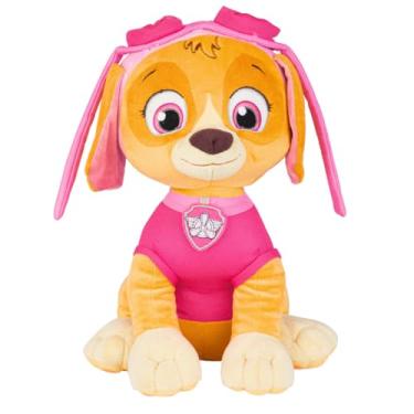 Imagem de Franco Roupa de cama infantil de pelúcia super macia, padrão, Patrulha Canina Skye