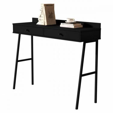 Imagem de Aparador Com 2 Gavetas Preto Jbbechara Preto