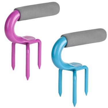 Imagem de Qsxou 2 Pacotes, Cultivador De Terra, Vaso, Manual Com Garras, Solte As A Pinça Manualmente, Ferramenta Capina Jardim Para Plantio Vegetais