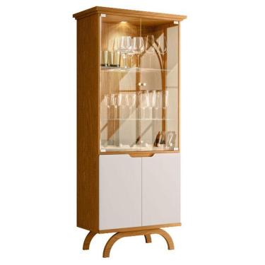 Imagem de Cristaleira Vicenza Ype Off White – New Ceval