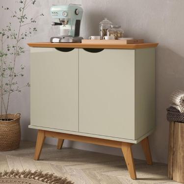 Imagem de Buffet Com 2 Portas Colombo Branco Off White Cinamomo