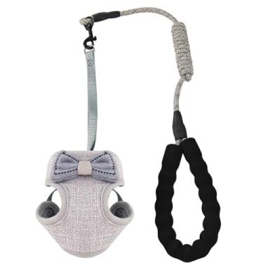 Imagem de Peitoral macio à prova de fuga com linda coleira para gatos – Peitoral respirável e seguro para animais de estimação