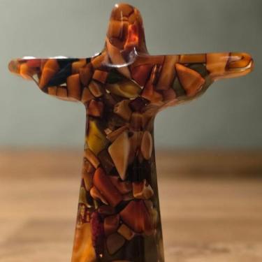 Imagem de Cristo De Resina Pequeno - Decoração - SUGGESTIONE, Caquinhos Terrosos