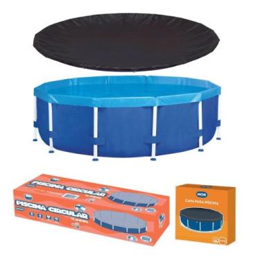 Imagem de Piscina Redonda 4500 Litros Estruturada com Capa Mor