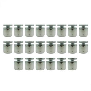 Imagem de Prolongador Aço Inox 304 Regulagem Guarda Corpo Vidro 22Uni - Fast Vid