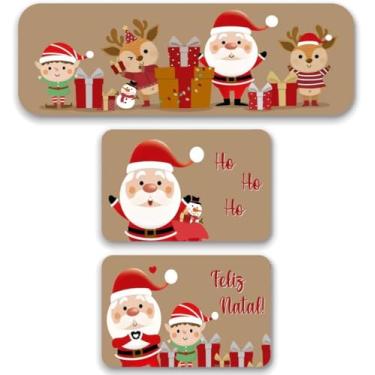 Imagem de Tapete Porta Natalino 60x40 Decorativo Enfeite Natal