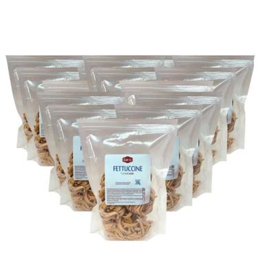 Imagem de Kit Macarrão Fettuccine Eat Low Carb 15 unidades de 200g