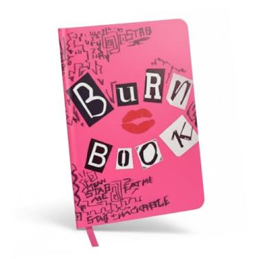 Imagem de Caderno Burn Book Meninas Malvada Mean Girls Livro do Arraso Caderneta Moleskine Sketchbook A5 15x21 Folhas Brancas Sem Pauta Lisa Flexível