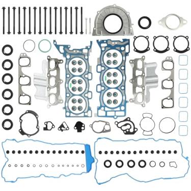 Imagem de Conjunto de parafusos de junta de cabeça apto para Chevy Equinox Malibu Traverse Apto para GMC Acadia Apto para Cadillac CTS SRX Apto para Buick Enclave V6 3.0L 3.6L 09-16