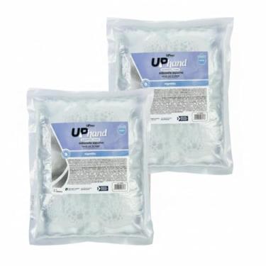 Imagem de Kit 2 Refil Sabonete Espuma 600ml Algodão Up Hand Bag s/Válvula - UPPRO