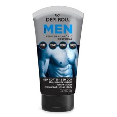 Imagem de Creme Depilatório Corporal DepiRoll – For Men 130g-Feminino
